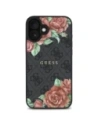Kup Guess GUHMP16SP4ROPEMCK Apple iPhone 16 Hardcase 4G Blumenmuster MagSafe schwarz - GUE4219 - {ean13} - Sklep Home Screen