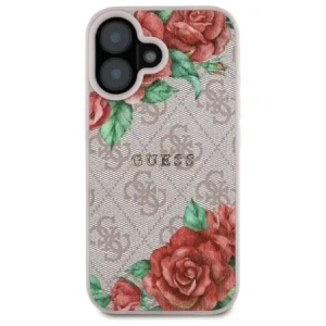 Kup Guess GUHMP16SP4ROPEMCP Apple iPhone 16 kemény tok 4G Virágmintás MagSafe rózsaszín - GUE4220 - {ean13} - Sklep Home Screen