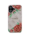 Buy Guess GUHMP16SP4ROPEMCP Apple iPhone 16 hardcase 4G Flowers Print MagSafe pink - GUE4220 - {ean13} - Home Screen Store Europe