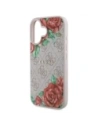 Buy Guess GUHMP16SP4ROPEMCP Apple iPhone 16 hardcase 4G Flowers Print MagSafe pink - GUE4220 - {ean13} - Home Screen Store Europe