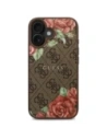 Kup Etui Guess GUHMP16SP4ROPEMCW Apple iPhone 16 hardcase 4G Flowers Print MagSafe hnědý/brown - GUE4221 - {ean13} - Sklep Home Screen