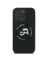 Kup Karl Lagerfeld KLHMP16XSKCHTCK Apple iPhone 16 Pro Max carcasă din silicon Karl&Choupette Heads MagSafe neagră - KLD21854 - {ean13} - Sklep Home Screen