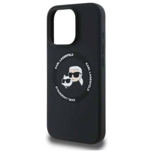 Kup Karl Lagerfeld KLHMP16XSKCHTCK Apple iPhone 16 Pro Max kemény tok szilikon Karl&Choupette fej mintával MagSafe fekete - KLD21854 - {ean13} - Sklep Home Screen