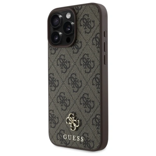 Kup Etui Guess GUHMP16XP4SM4MW Apple iPhone 16 Pro Max hardcase 4G Small Classic MagSafe hnědý/brown - GUE4225 - {ean13} - Sklep Home Screen