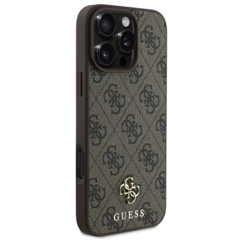 Kup Etui Guess GUHMP16XP4SM4MW Apple iPhone 16 Pro Max hardcase 4G Small Classic MagSafe hnědý/brown - GUE4225 - {ean13} - Sklep Home Screen