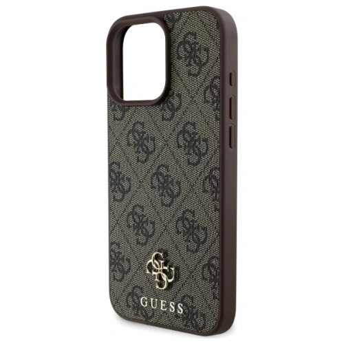 Kup Etui Guess GUHMP16XP4SM4MW Apple iPhone 16 Pro Max hardcase 4G Small Classic MagSafe hnědý/brown - GUE4225 - {ean13} - Sklep Home Screen