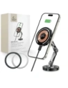 Kup Upevnění do auta na kokpit s nabíječkou + plechové destičky Tech-Protect MM15W-V8 Magnetic MagSafe Dashboard Car Mount Wireless Charger 15W Černá - THP3682 - {ean13} - Sklep Home Screen