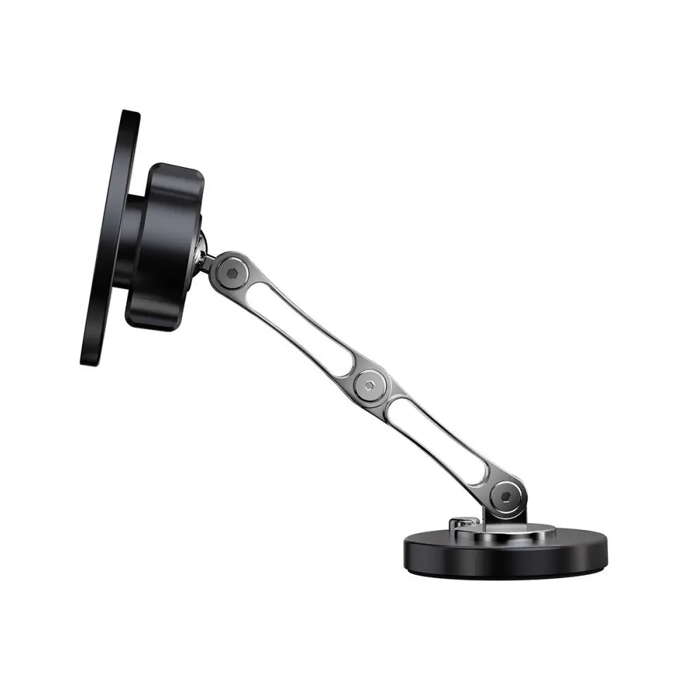 Uchwyt samochodowy na kokpit z ładowarką + blaszki Tech-Protect MM15W-V8 Magnetic MagSafe Dashboard Car Mount Wireless Charger 15W Black