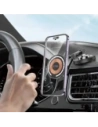 Kup Upevnění do auta na kokpit s nabíječkou + plechové destičky Tech-Protect MM15W-V8 Magnetic MagSafe Dashboard Car Mount Wireless Charger 15W Černá - THP3682 - {ean13} - Sklep Home Screen