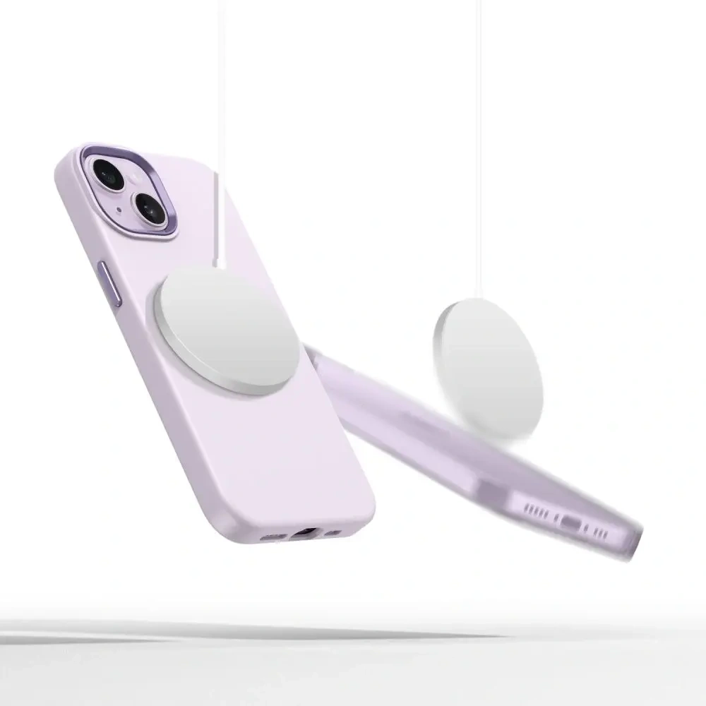 Etui Tech-Protect Silicone Pure MagSafe Apple iPhone 14 Mauve