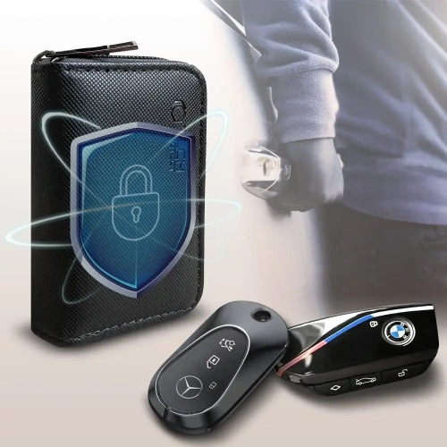 Buy Tech-Protect KLR300 faraday cage Pouch Keyless RFID Signal Blocker Case Black - THP3685 - {ean13} - Home Screen Store Europe