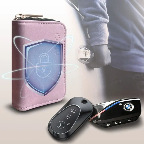 Kup Klatka Faradaya Tech-Protect KLR300 Pouch Keyless RFID Signal Blocker Case Baby Pink - THP3686 - {ean13} - Sklep Home Screen