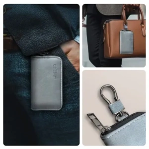 Kup Tech-Protect KLR300 Faraday-Tasche Schlüsselloser RFID-Signalblocker Fall Kreide Grau - THP3687 - {ean13} - Sklep Home Screen