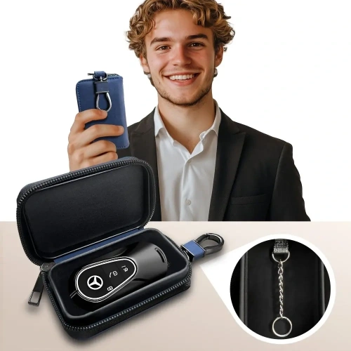 Buy Tech-Protect KLR300 faraday cage Pouch Keyless RFID Signal Blocker Case Navy Blue - THP3688 - {ean13} - Home Screen Store Europe