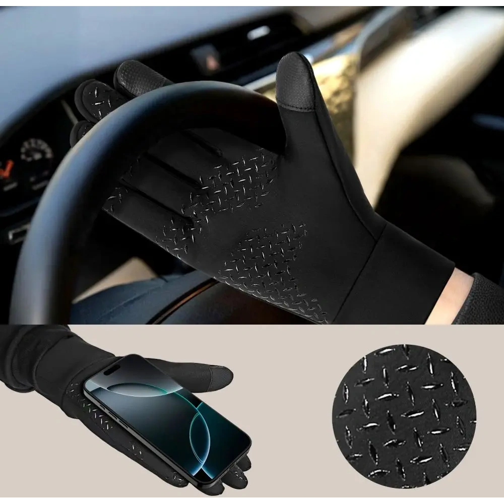 Rękawiczki Tech-Protect WG01 Winter Touchscreen Gloves M Black