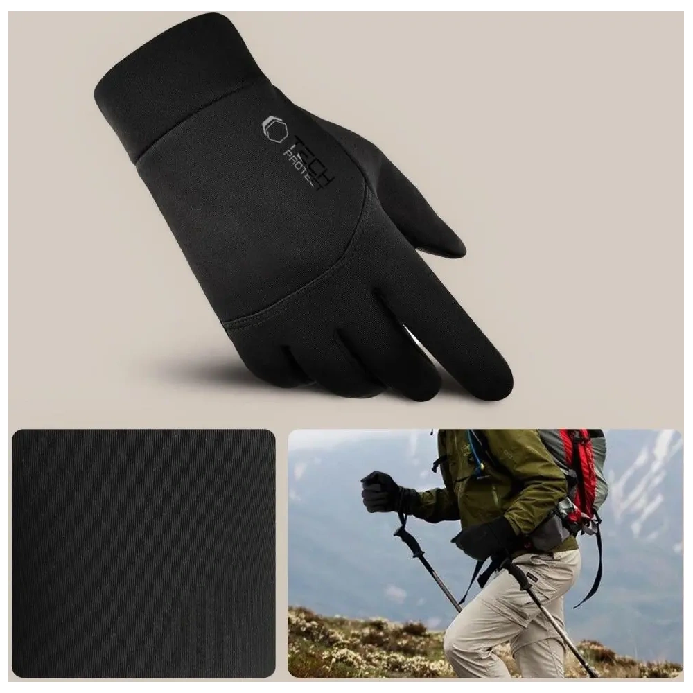 Rękawiczki Tech-Protect WG01 Winter Touchscreen Gloves M Black