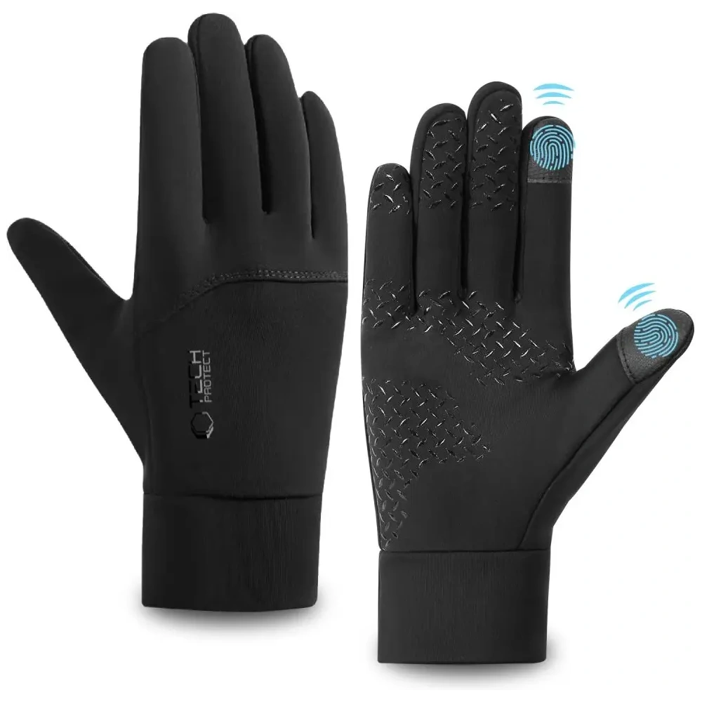 Rękawiczki Tech-Protect WG01 Winter Touchscreen Gloves L Black