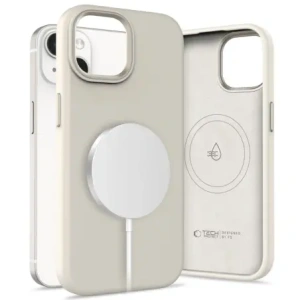Kup Etui Tech-Protect Silicone Pure MagSafe Apple iPhone 14 Cosmic Latte - THP3694 - {ean13} - Sklep Home Screen