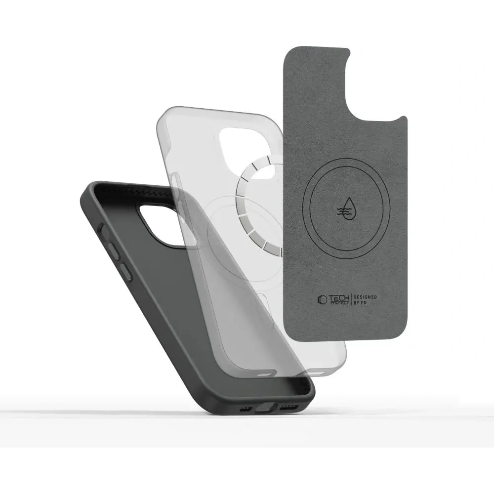 Etui Tech-Protect Silicone Pure MagSafe Apple iPhone 14 Clay