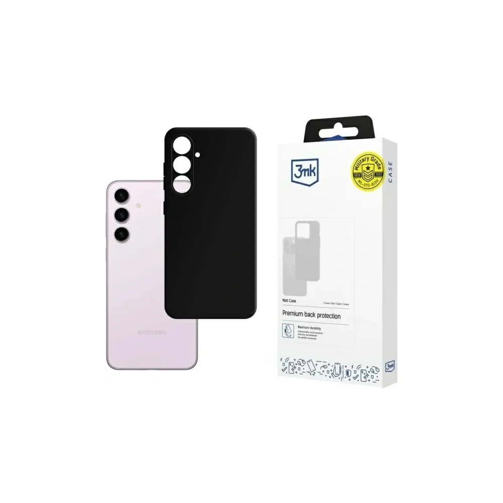Etui 3MK Matt Case Samsung Galaxy S24 czarny/black