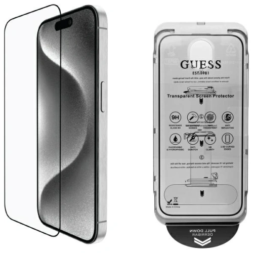 Buy Guess GUTGP16SBOKGCIT Apple iPhone 16 Screen Protector 2.5D Outline - GUE4229 - {ean13} - Home Screen Store Europe