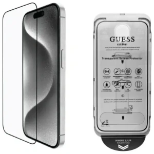 Kup Szkło hartowane Guess GUTGP16XBOKGCIT Apple iPhone 16 Pro Max Screen Protector 2.5D Outline - GUE4231 - {ean13} - Sklep Home Screen