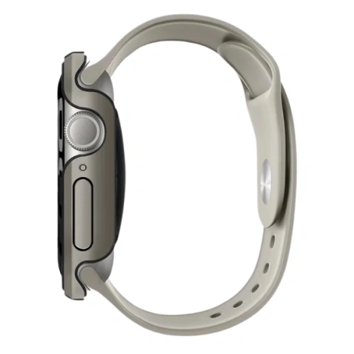 Buy UNIQ Valencia Apple Watch Series 46mm titanium silver - UNIQ1402 - {ean13} - Home Screen Store Europe