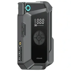 Buy USAMS ZB287 8000mAh Powerbank Jumpstarter + built-in flashlight black - USA1213 - {ean13} - Home Screen Store Europe