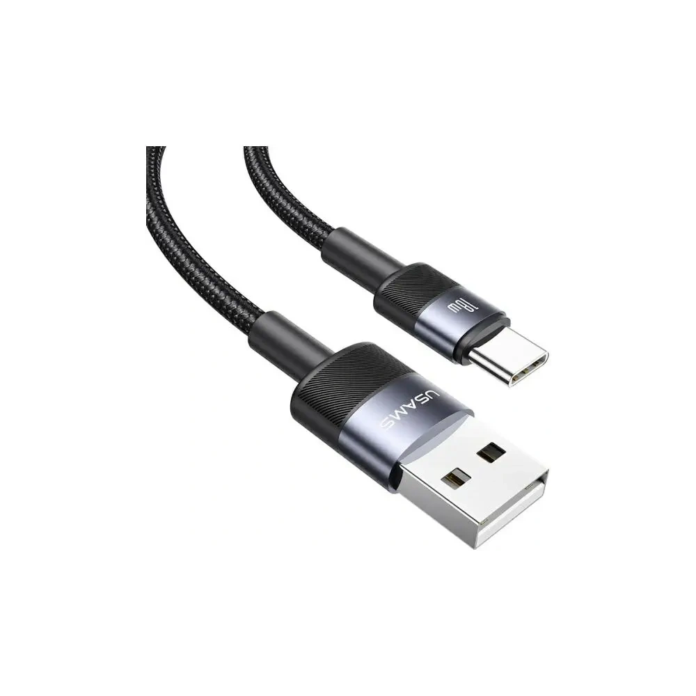 Kabel USAMS US-SJ718 USB-A / USB-C 3A 1.2m Aluminum Alloy Data Cable SY Series