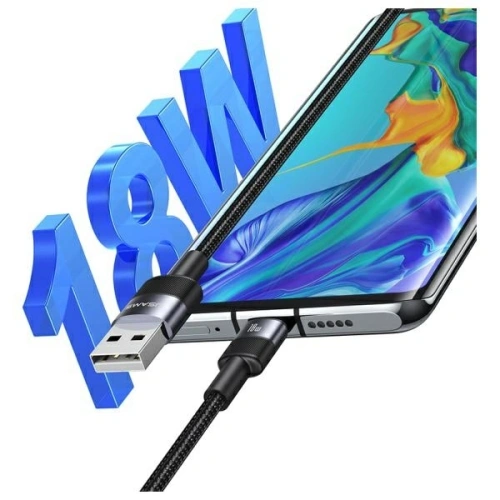 Kup Kabel USAMS US-SJ718 USB-A / USB-C 3A 1.2m Aluminum Alloy Data Cable SY Series - USA1214 - {ean13} - Sklep Home Screen