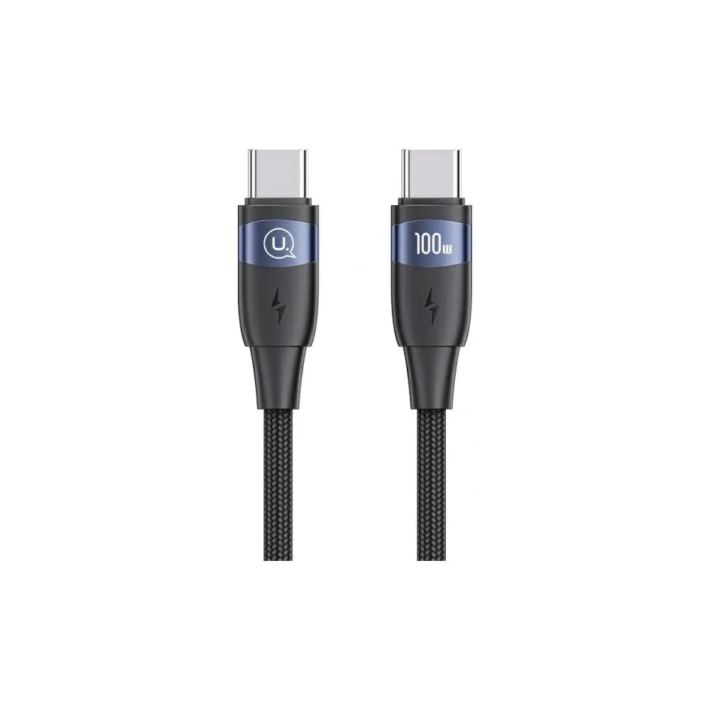 Kabel USAMS US-SJ633 USB-C / USB-C 100W 2m Aluminum Alloy Fast Charging & Data Cable