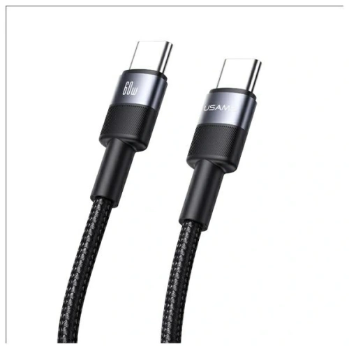 Kup USAMS US-SJ724 kábel USB-C / USB-C 60W 1.2m Alumínium ötvözet adatkábel SY sorozat - USA1221 - {ean13} - Sklep Home Screen