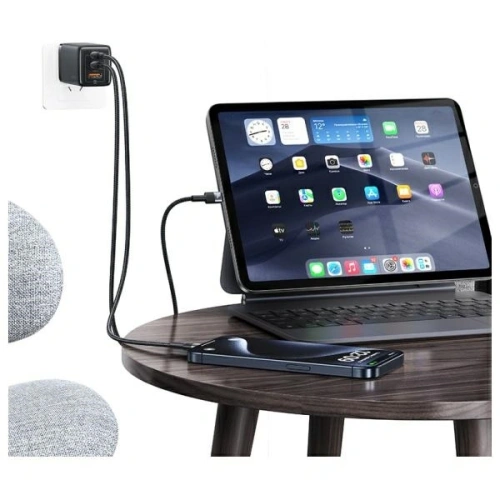 Kup USAMS US-SJ724 kábel USB-C / USB-C 60W 1.2m Alumínium ötvözet adatkábel SY sorozat - USA1221 - {ean13} - Sklep Home Screen