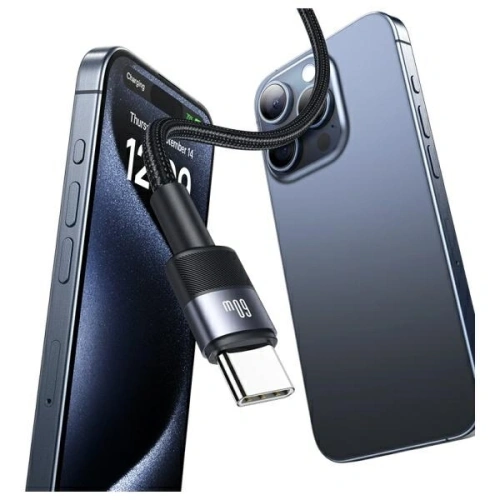 Kup USAMS US-SJ724 kábel USB-C / USB-C 60W 1.2m Alumínium ötvözet adatkábel SY sorozat - USA1221 - {ean13} - Sklep Home Screen