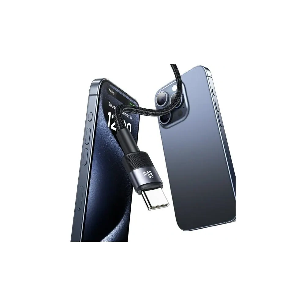 Kabel USAMS US-SJ724 USB-C / USB-C 60W 1.2m Aluminum Alloy Data Cable SY Series