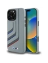 Etui BMW BMHMP16X23SLIG Apple iPhone 16 Pro Max hardcase Silicone Turning Lines MagSafe szary/grey