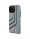 Buy BMW BMHMP16X23SLIG Apple iPhone 16 Pro Max hardcase Silicone Turning Lines MagSafe grey - BMW802 - {ean13} - Home Screen Store Europe