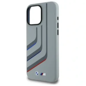 Kup Etui BMW BMHMP16X23SLIG Apple iPhone 16 Pro Max hardcase Silicone Turning Lines MagSafe szary/grey - BMW802 - {ean13} - Sklep Home Screen