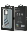Kup BMW BMHMP16X23SLIG Apple iPhone 16 Pro Max Hartschale Silikon Drehlinien MagSafe grau - BMW802 - {ean13} - Sklep Home Screen