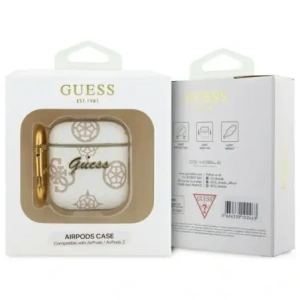 Kup Guess GUA2PG4GPH Apple AirPods 1/2 husă 4G Hook albă - GUE4234 - {ean13} - Sklep Home Screen