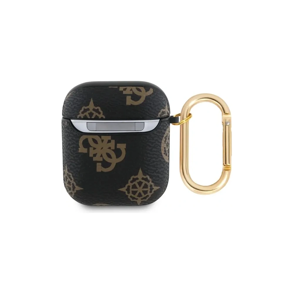 Etui Guess GUA2PG4GPK Apple AirPods 1/2 cover 4G Hook czarny/black