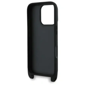 Kup Etui Karl Lagerfeld KLHCP16LSAKCPBK Apple iPhone 16 Pro hardcase Saffiano Karl&Choupette Metal Pin CBDY Strap czarny/black - KLD21855 - {ean13} - Sklep Home Screen