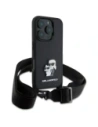 Kup Etui Karl Lagerfeld KLHCP16XSAKCPBK Apple iPhone 16 Pro Max hardcase Saffiano Karl&Choupette Metal Pin CBDY Strap czarny/black - KLD21857 - {ean13} - Sklep Home Screen