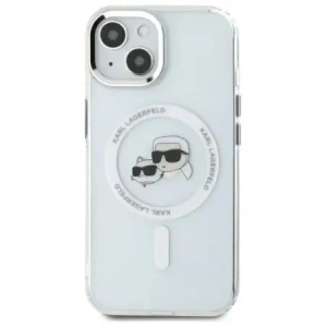 Kup Etui Karl Lagerfeld KLHMP14SHLSKCH Apple iPhone 14 hardcase IML Metal Karl&Choupette Head MagSafe biały/white - KLD21858 - {ean13} - Sklep Home Screen
