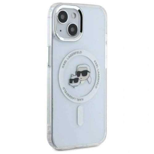 Kup Etui Karl Lagerfeld KLHMP14SHLSKCH Apple iPhone 14 hardcase IML Metal Karl&Choupette Head MagSafe biały/white - KLD21858 - {ean13} - Sklep Home Screen