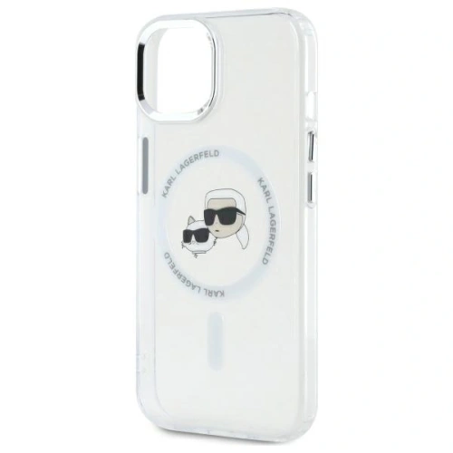 Kup Etui Karl Lagerfeld KLHMP14SHLSKCH Apple iPhone 14 hardcase IML Metal Karl&Choupette Head MagSafe biały/white - KLD21858 - {ean13} - Sklep Home Screen