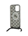 Buy Karl Lagerfeld KLHMP16LHCKCKLCK Apple iPhone 16 Pro hardcase IML Crossbody Monogram Karl & Choupette Head MagSafe black - KLD21859 - {ean13} - Home Screen Store Europe