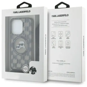 Kup Etui Karl Lagerfeld KLHMP16LHCKCKLCK Apple iPhone 16 Pro hardcase IML Crossbody Monogram Karl & Choupette Head MagSafe czarny/black - KLD21859 - {ean13} - Sklep Home Screen