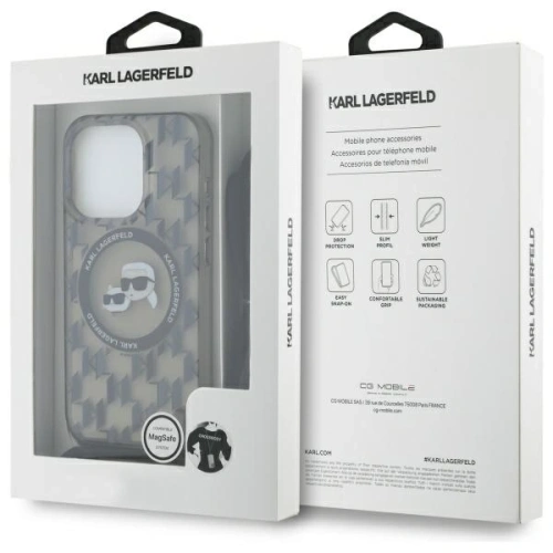 Kup Etui Karl Lagerfeld KLHMP16LHCKCKLCK Apple iPhone 16 Pro hardcase IML Crossbody Monogram Karl & Choupette Head MagSafe černý/black - KLD21859 - {ean13} - Sklep Home Screen