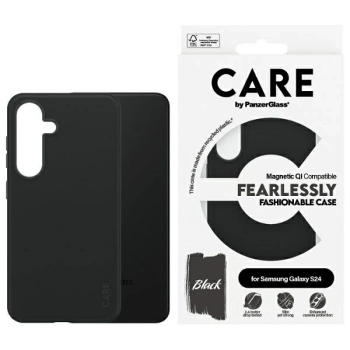 Kup Etui CARE od PanzerGlass Fashion QI Case Samsung Galaxy S24 černý/black - PZG736 - {ean13} - Sklep Home Screen